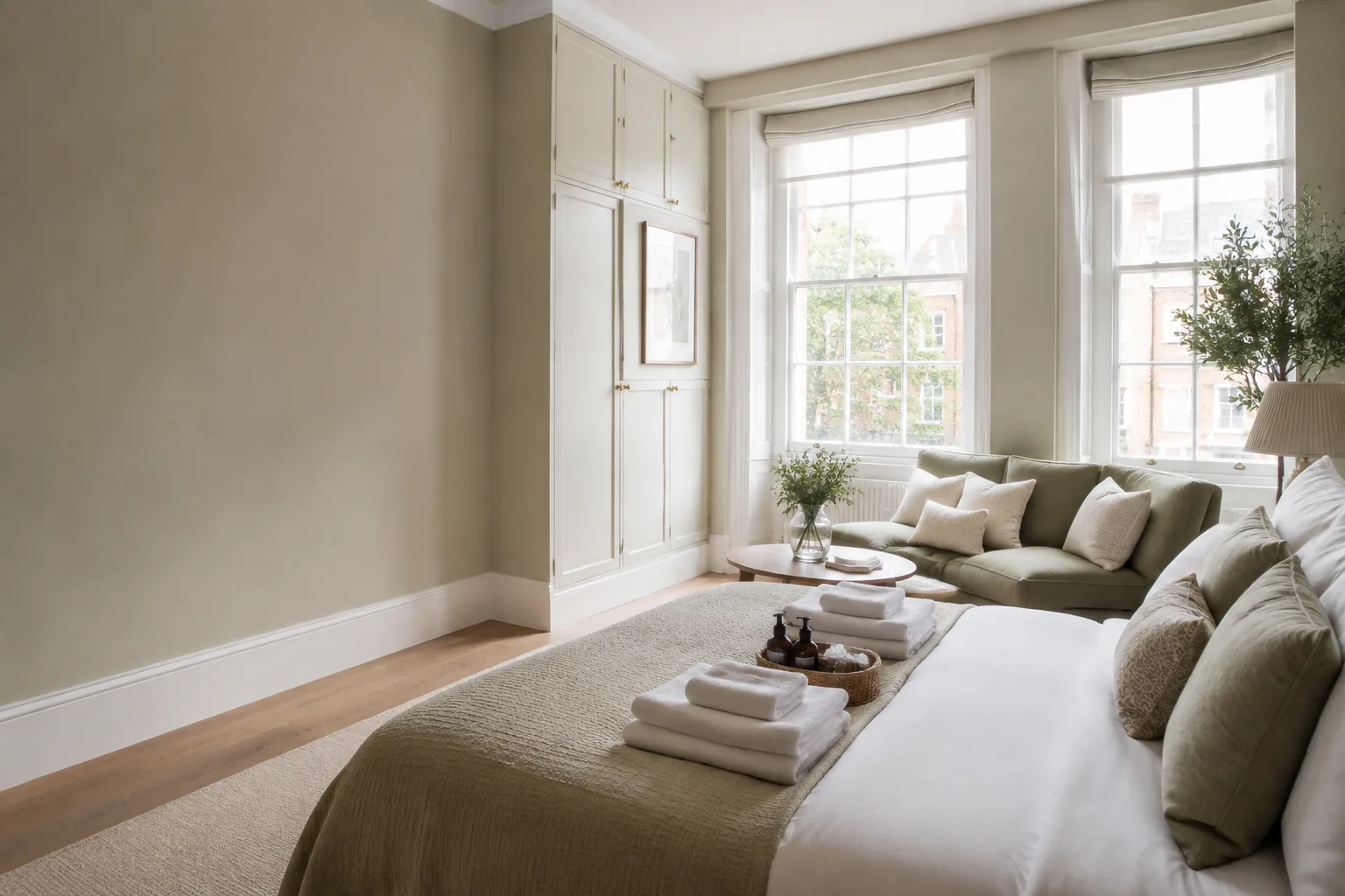 Calm guest-ready Maida Hill apartment with fresh linen and organised essentials